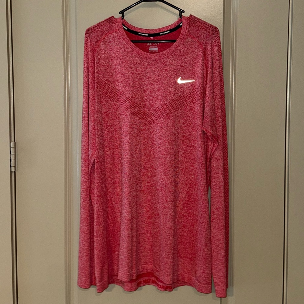 Nike Running Men’s DRI-FIT Long Sleeve Shirt (size XXL)